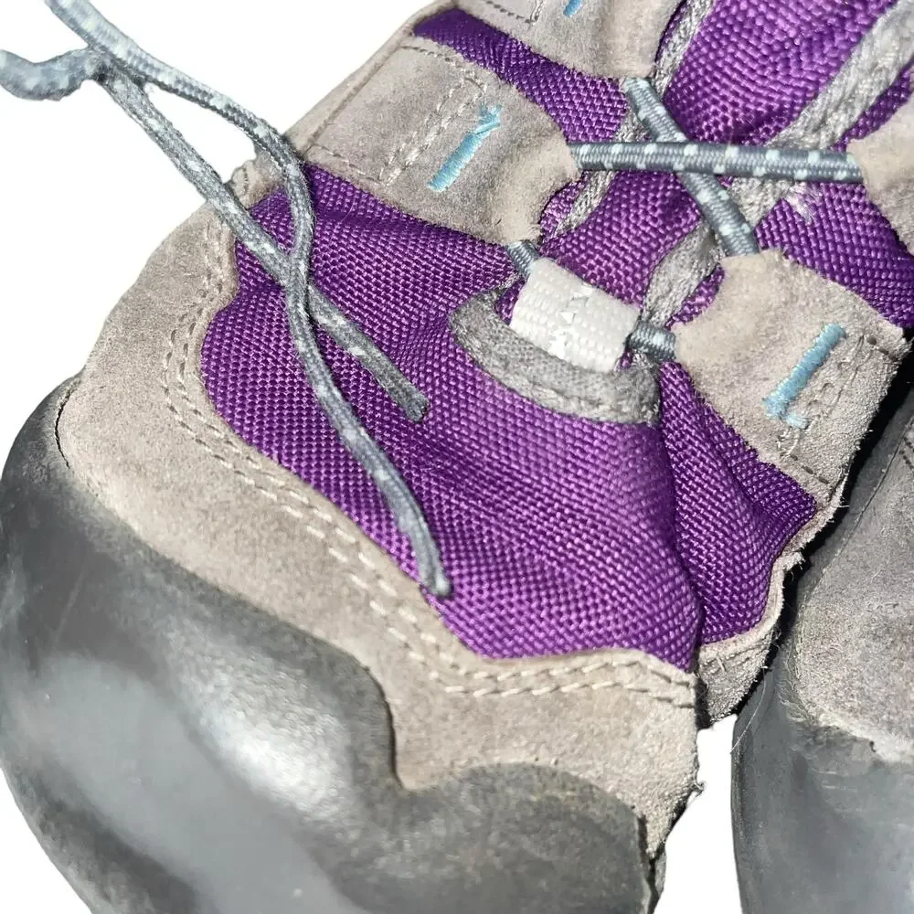 Keen Knotch Chukka Boots Toddler 1 Purple Gray Washable Lightweight Kids Sneaker